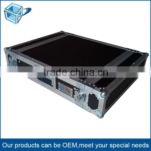 China Factory Rolling Aluminium Blue dj Table Flight Case thumbnail-4