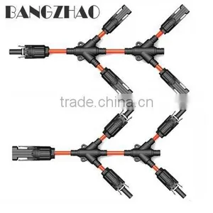 High-quality Tinned Copper Y Type Connectors of IP67 Solar Branch Harness-Y3 thumbnail-1