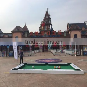 Adults Wooden Football Pool Soccer Table Poolball/snookball Game thumbnail-4