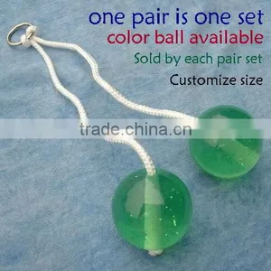 1960s Vintage Kid's Toys Plastic Clackers Balls Popper Knockers thumbnail-2
