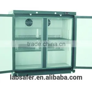 Small Size 216L Commercial Refrigerator , Upright Freezer , Beer Bottle Refrigerator thumbnail-1