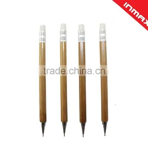 School Supplier Recycled Bamboo Mechanical Pencil Promotional thumbnail-1