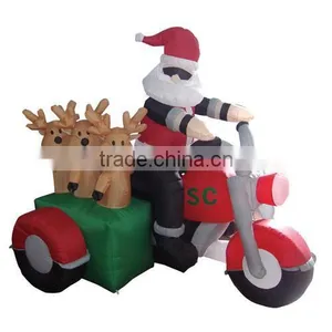Inflatable Christmas Decoration Motor Bike 2016 thumbnail-1