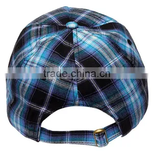Striped Style and 100% Cotton Material Print Sample Free Baseball Caps and Hats thumbnail-3