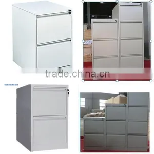 Metal Office Furniture Type Cold Rolled Steel 2 Drawer Vertical Thin File Cabinet With Best Price for A3 and A4 Papers thumbnail-1