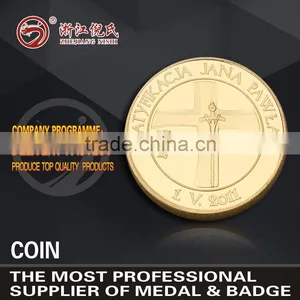 Manufactory Directly Sell Round Shape Custom Souvenir Metal Coins thumbnail-2