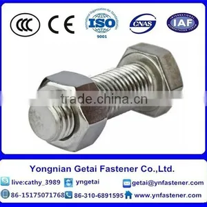 DIN Standard M26 Hex Bolt With Nut thumbnail-2