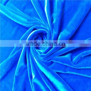 Spandex Two-way Stretch Velvet Fabric for Garments Fabric thumbnail-1