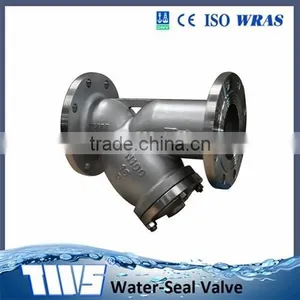 DN 100 PN 16 SS 304 Flanged Connection Y-type Strainer thumbnail-1