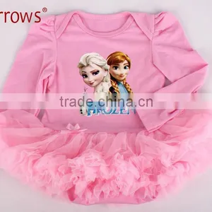New Elsa Anna Girls Dress Cosplay Party Kid Dresses Princess Children Clothing Baby Kids Vestidos Toddler Girl Dress thumbnail-2