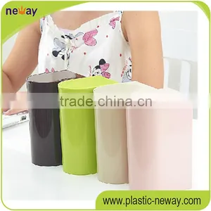 2015 ABS New Fashion Household Colored Desk Eco Friendly Trash Can thumbnail-1