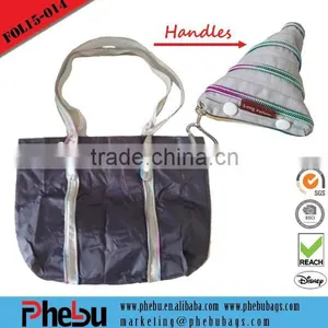 Custom Design Folded Shopping Bags(FOL15-014) thumbnail-1