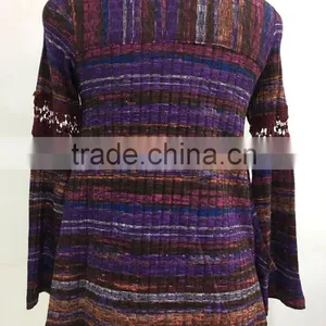 Women Knitted Long Jacket thumbnail-2