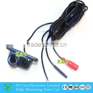 2 in 1 Car Parking Sensor With 700tvl Car Rear View Camera XY-9818 thumbnail-1