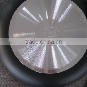 Aluminum Sauce Pot Powder Coating With Glass Lid thumbnail-2