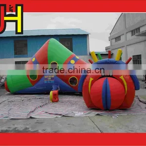 Quick Shipping Top Quality Outdoor Crawl Inflatable Tunnel For Kids thumbnail-1