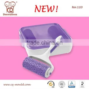 CQ Quilt Plastic Fondant Cake Pattern Roller thumbnail-1