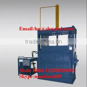 Cotton Baling Machine/cartons Baler Machine/Vertical Type Paper Packing Machine 0086-15238020698 thumbnail-1
