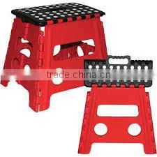 13'' Plastic Folding Step Stool Foldable Portable Multi Purpose Heavy Duty Ladders thumbnail-4