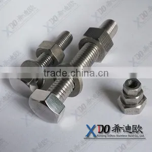 317L OOCr19Ni13MO3 S31726 M40 Nut and Bolt thumbnail-1