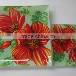 Salad Glass Bowl and Plate,glass Plate,hot Bending Glass Plate,high Quality Plate Made in Zibo City Shandong China thumbnail-6