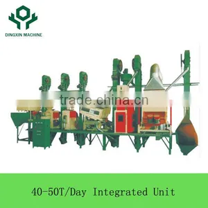 50TPD Integrated Complete Rice Mill Unit Rice Machine thumbnail-1