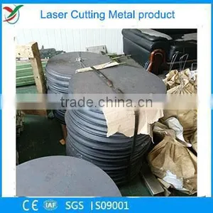 Laser Cutting Carbon Steel Round Plate thumbnail-1