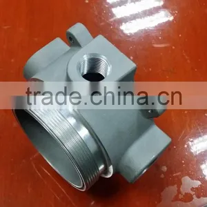 Low Pressure Cast Aluminum Part Customized Powder Painted Aluminum Explosion Proof Connectors thumbnail-2
