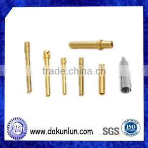 OEM Precision CNC Automatic Lathe Turning Brass Pins thumbnail-6