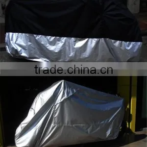 Universal Motorcycle Cover Silver Rain Cover Waterproof & Dust-proof Uv Protection Custom Size and Color for Motorcycle thumbnail-1