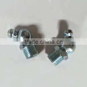 3/8"x24 SAE 45 Degree Grease Fitting thumbnail-3