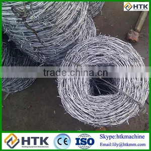 BWG16 Single Electric Galvanzied Barbed Wire(Anping HTK Factory) thumbnail-2