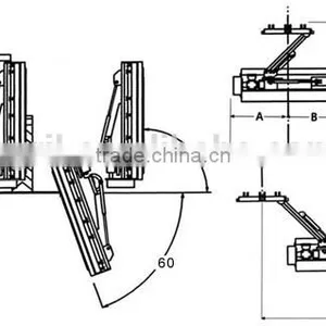 Hot Sale Top Quality Tractor PTO Use Hydraulic Operating Adjust Arm Side Verge Flail Grass Lawn Mower With CE Cetification thumbnail-6