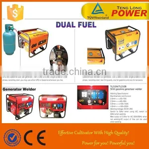 2015 New Portable Dual Fuel Gasoline LPG Generator From 2kw to 7kw thumbnail-3