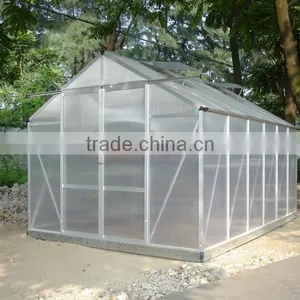 New-style 6mm PC Tunnel Garden Greenhouses on Sale thumbnail-2