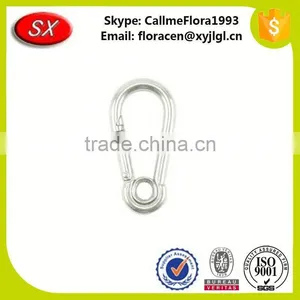 China Supplier Custom Different Carabiner Hook With Eyelet thumbnail-4