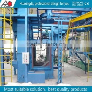 Q38/Q48 Series Continuous Overhead Conveyor Chain Shot Blast Cleaning Machine for Rust Cleaning by China Machine Manufacturers thumbnail-1