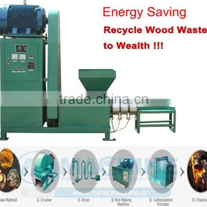BEST-SELLING! Multifunctional Energy-saving Charcoal Briquette Extruder Machine/high Honor Wood Briquette Machine Supplier thumbnail-3