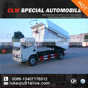 Cheap Price Dongfeng 4*2 3tons Dumper Garbage Truck thumbnail-1