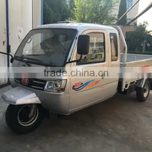 250/650/800/1000cc Water Cooling Closed Cargo Three Wheel Motorcycle/cargo Tricycle With Cabin for Sale thumbnail-2