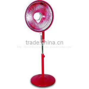 Wide Angle Oscillation Halogen Tube Electric Heater Floor Stand Fan With 2 Heating Modes and Timer Has CB,CE Certificate thumbnail-1