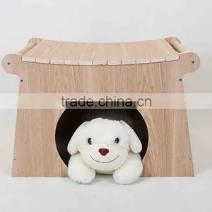 2017 New Product Light and Handy Wooden Pet House/dog Cat House thumbnail-1