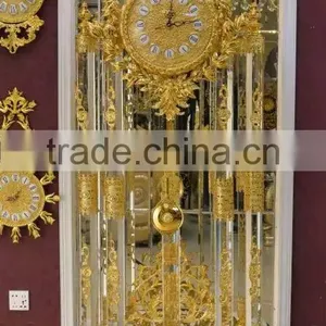 Magnificent French Louis XV Style Palace Standing Clock, Dore Bronze Antique Standing Clock thumbnail-2