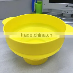 Foldable Silicone Popcorn Maker Microwave Popcorn With Lid thumbnail-6