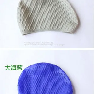 Soft Swim Hats for Women Silicone Swimming Cap thumbnail-4