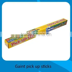 Mikado Wooden Games Toys Giant 25pcs Multi Coloured Pick up Sticks (81cm) With Eco-Friendly Paint thumbnail-3