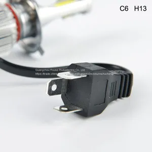 Led Headlight C6 H13 Cob 30W/Bulb 60W/Set 6400lm/set LED Headlight Bulbs Hi/Lo Led Car Headlight Headlamp thumbnail-5