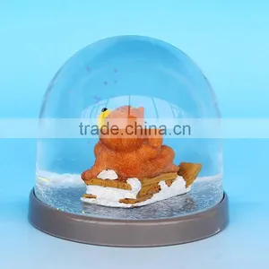 Custom Animals Series Bear Plastic Snowball thumbnail-3