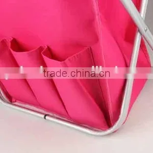Foldable Storage Basket With Aluminum Tube LAUNDRY BASKET thumbnail-5