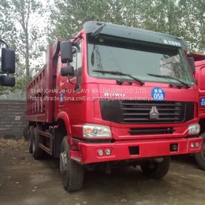 6x4 Used Howo 336 SINOTRUK 371 Dump Truck thumbnail-4